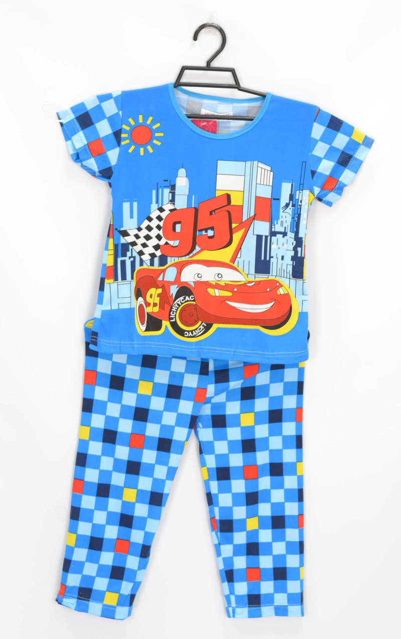 купить детскую пижаму для мальчика в синем цвете