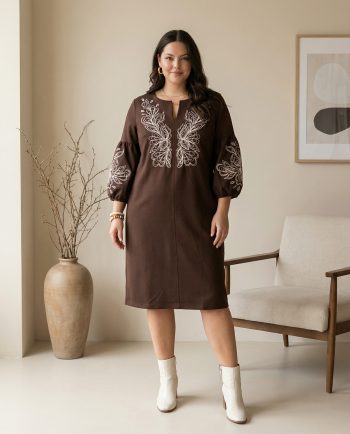 фото модных женских платьев больших размеров от  производителя